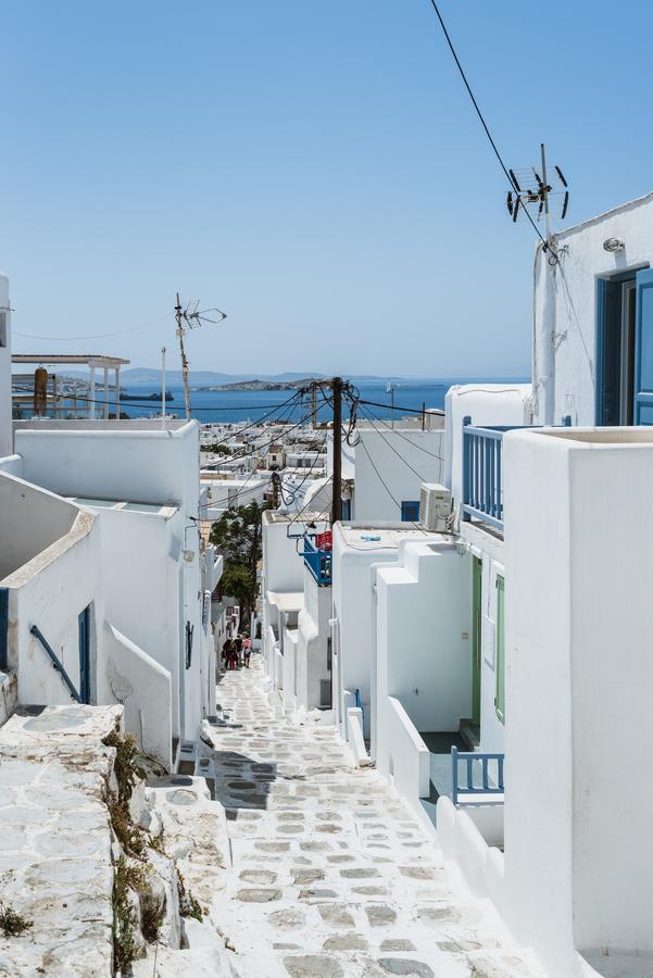 Апартаменти White And Grey Chora Mykonos Town Екстер'єр фото