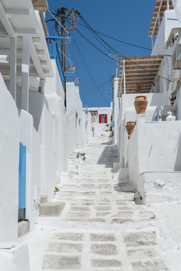 Апартаменти White And Grey Chora Mykonos Town Екстер'єр фото