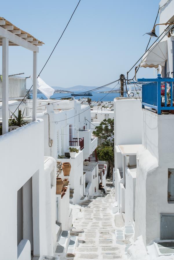 Апартаменти White And Grey Chora Mykonos Town Екстер'єр фото